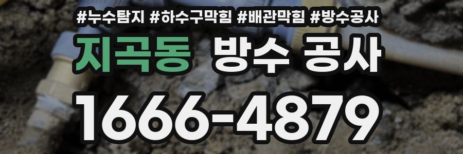 지곡동 방수 공사