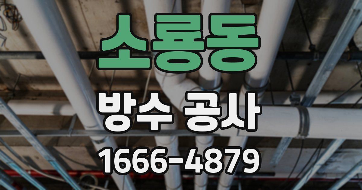 소룡동 방수 공사