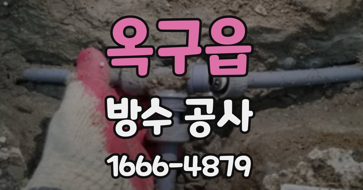 옥구읍 방수 공사