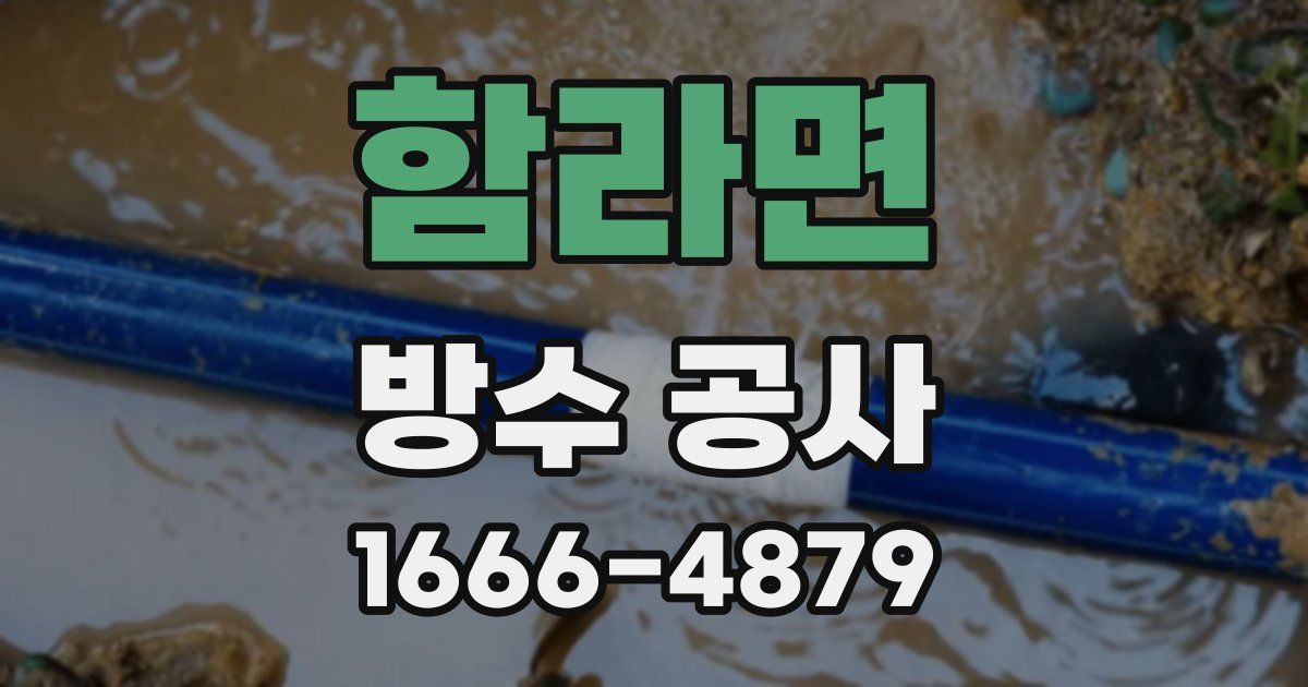 함라면 방수 공사