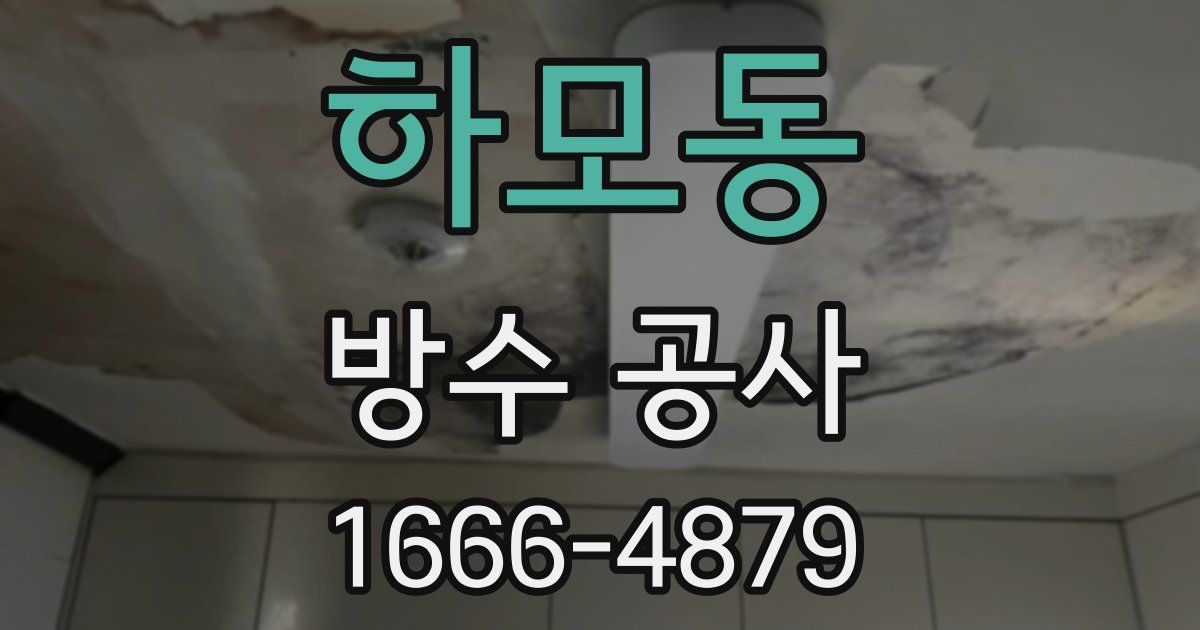하모동 방수 공사