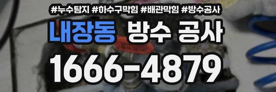 내장동 방수 공사