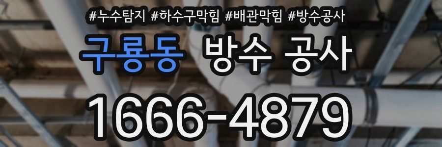 구룡동 방수 공사
