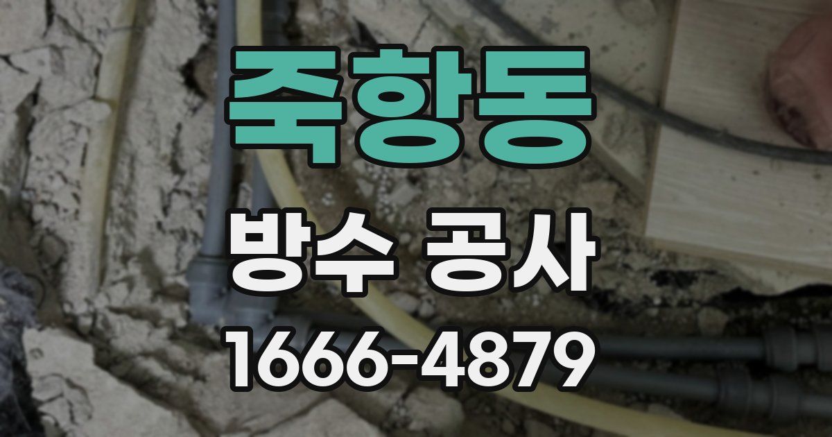 죽항동 방수 공사