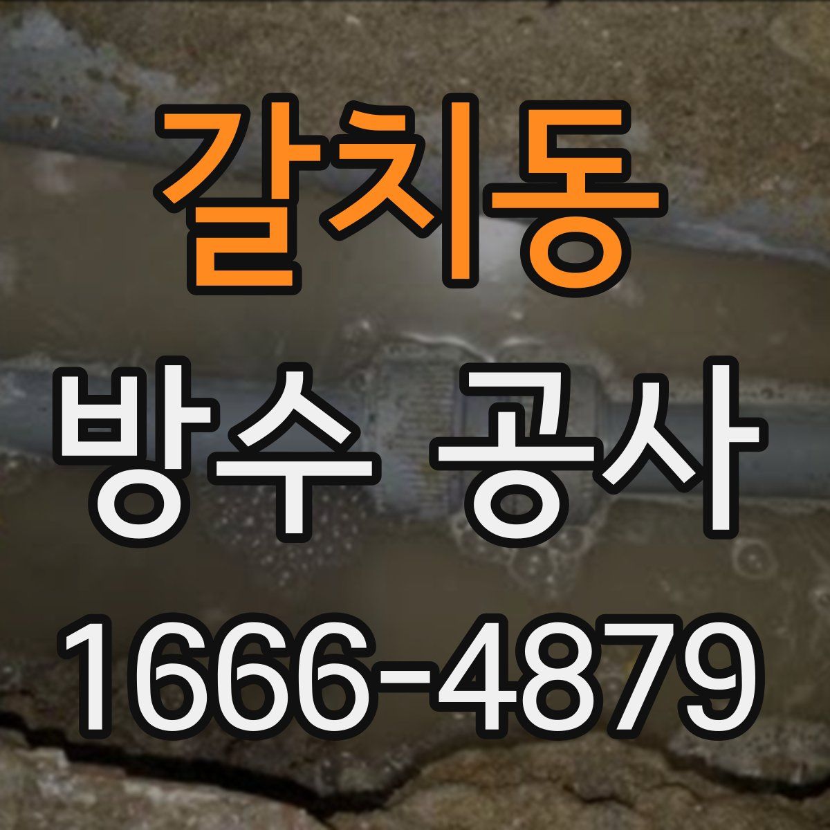 갈치동 방수 공사