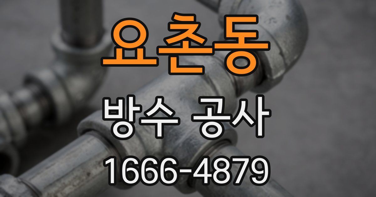 요촌동 방수 공사