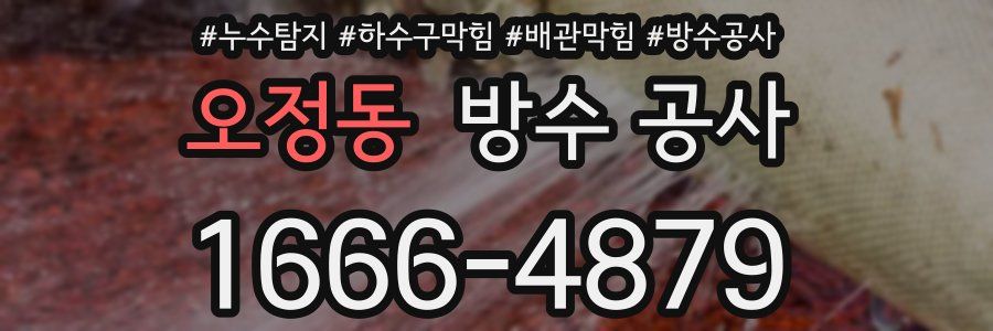 오정동 방수 공사