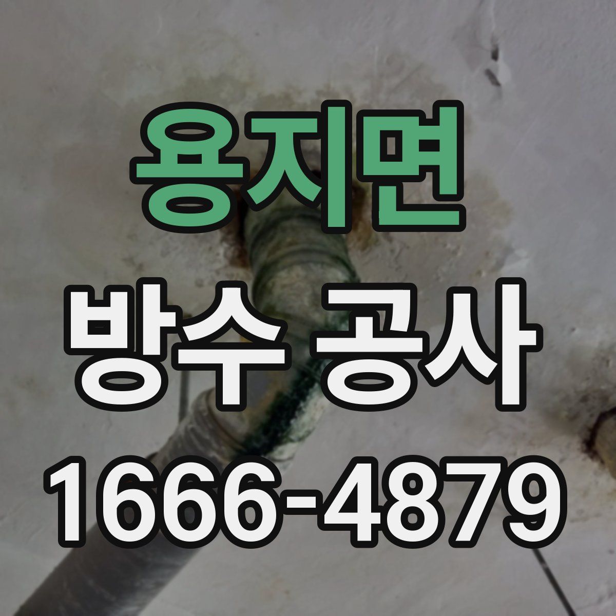 용지면 방수 공사