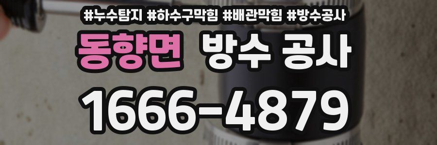 동향면 방수 공사