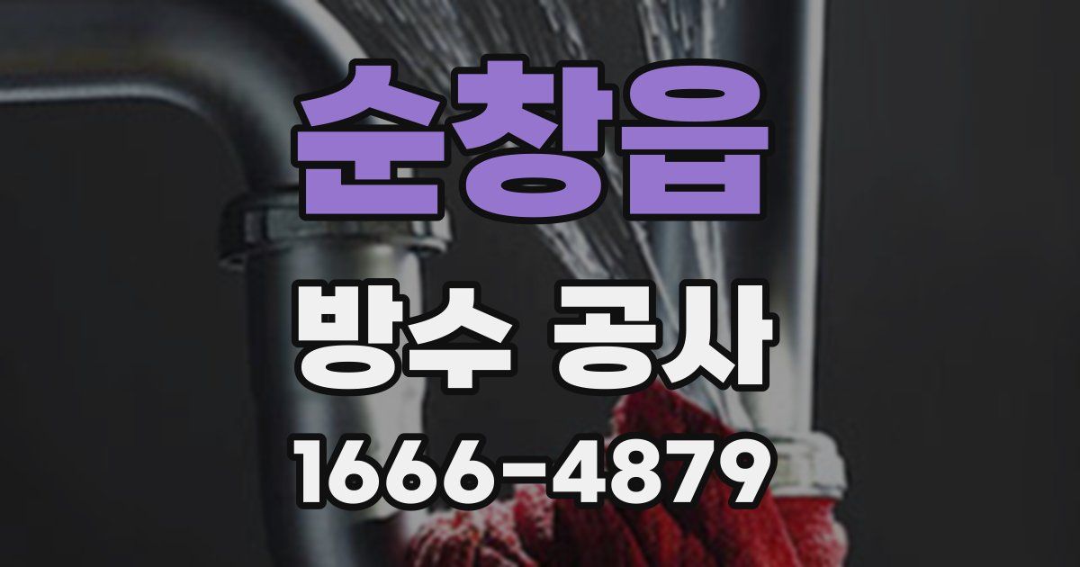 순창읍 방수 공사