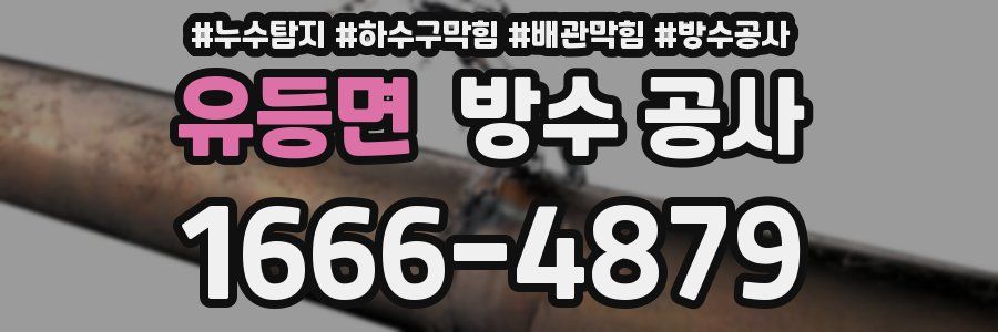 유등면 방수 공사
