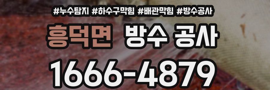 흥덕면 방수 공사