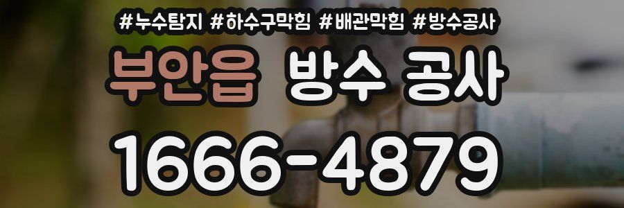 부안읍 방수 공사