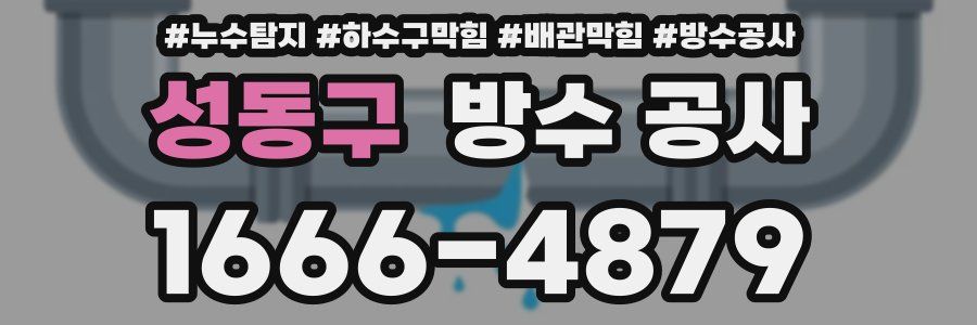 성동구 방수 공사