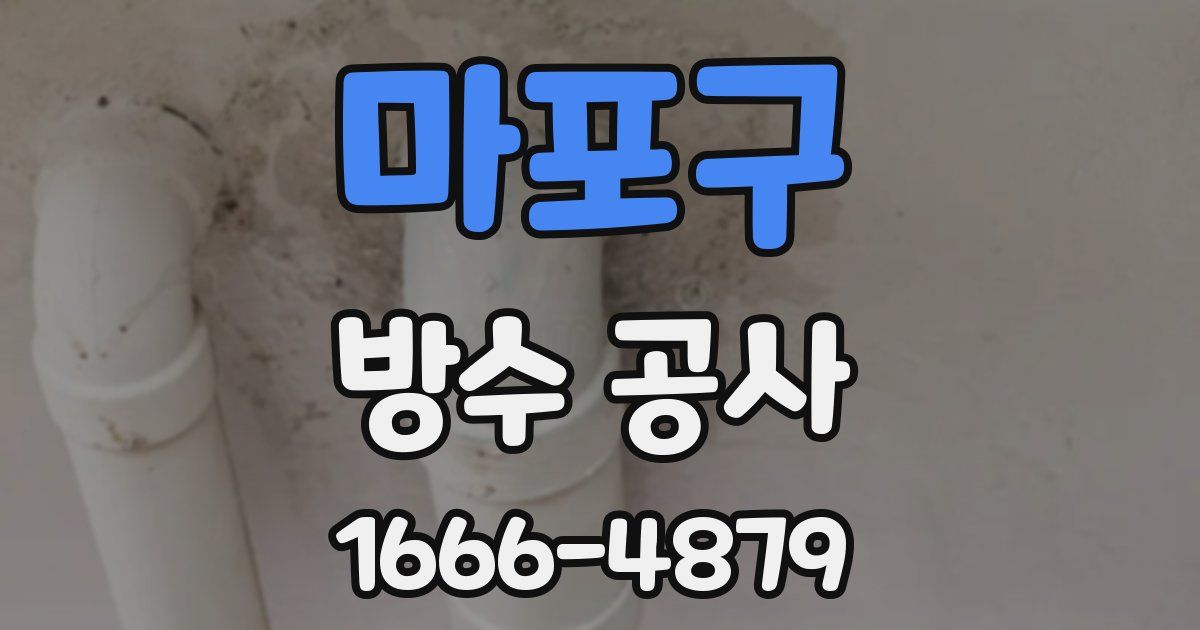 마포구 방수 공사