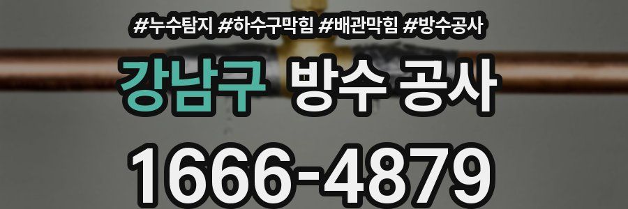 강남구 방수 공사