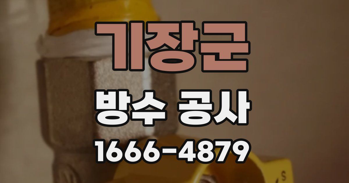 기장군 방수 공사