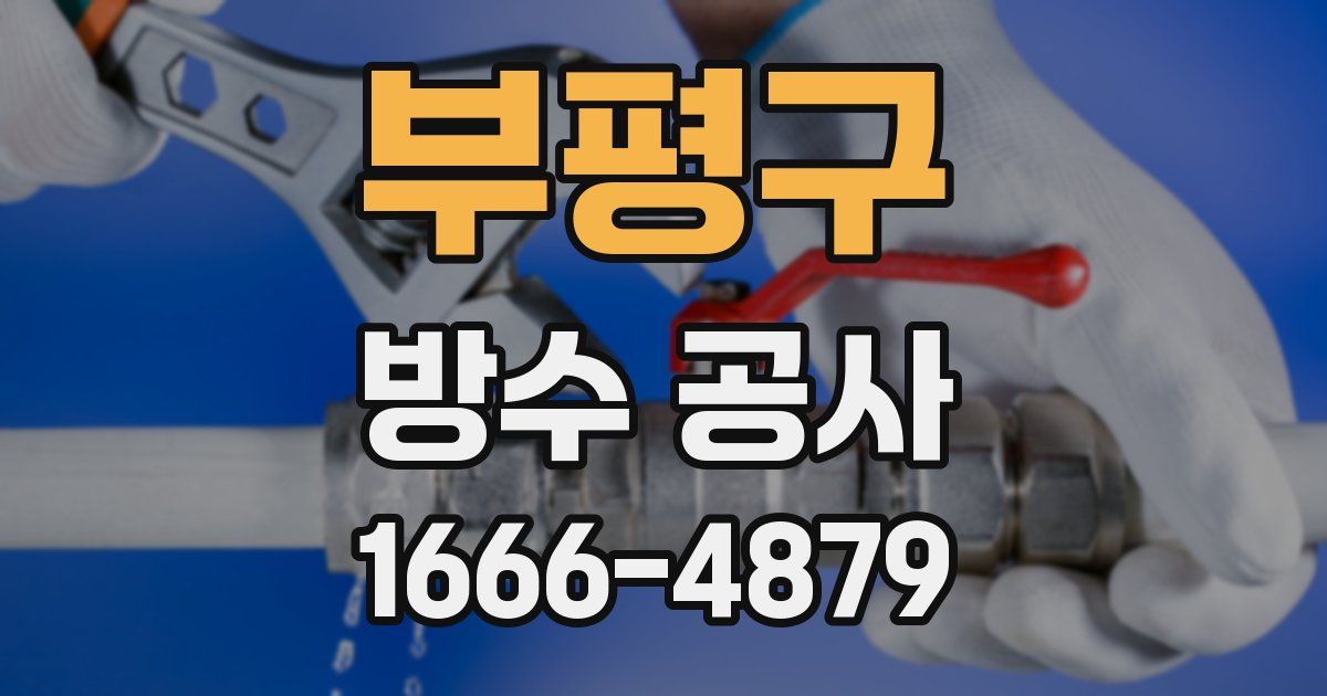 부평구 방수 공사