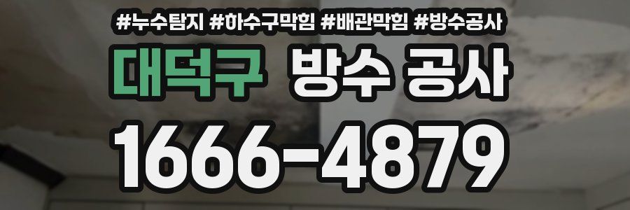 대덕구 방수 공사