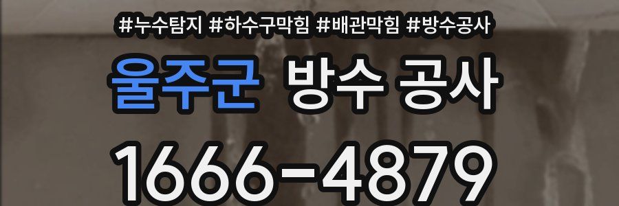 울주군 방수 공사