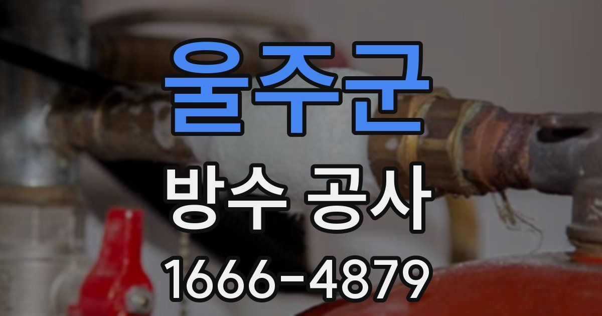 울주군 방수 공사