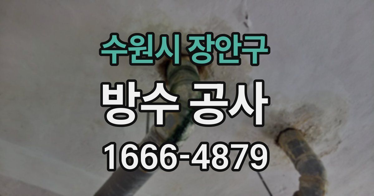 수원시 장안구 방수 공사