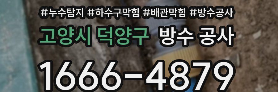 고양시 덕양구 방수 공사