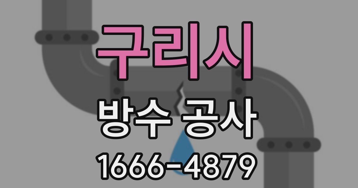 구리시 방수 공사