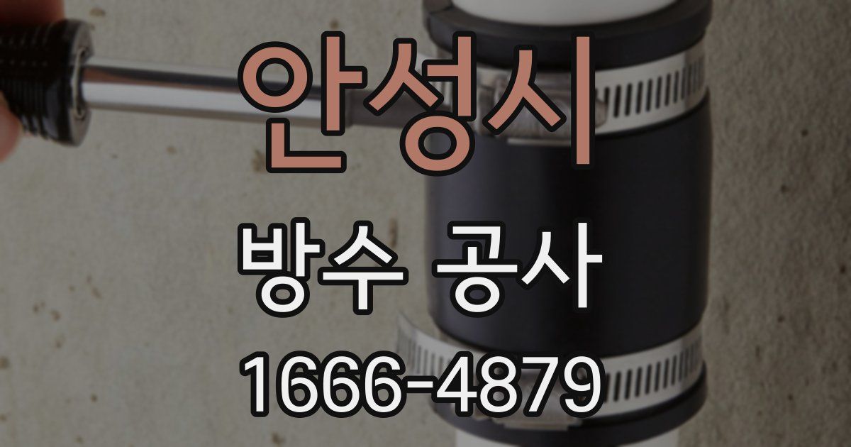 안성시 방수 공사