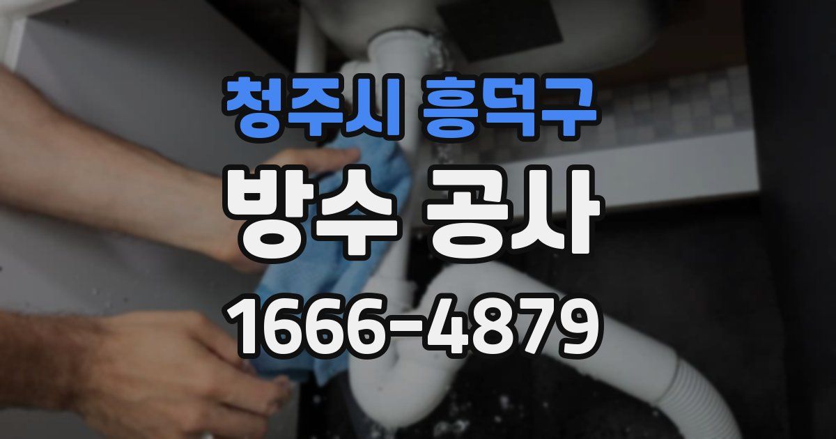 청주시 흥덕구 방수 공사