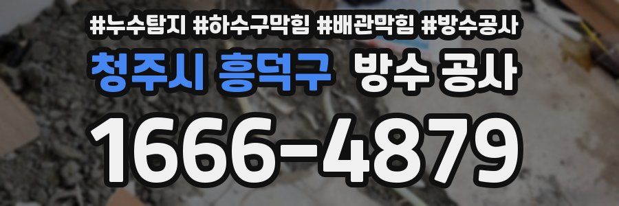 청주시 흥덕구 방수 공사
