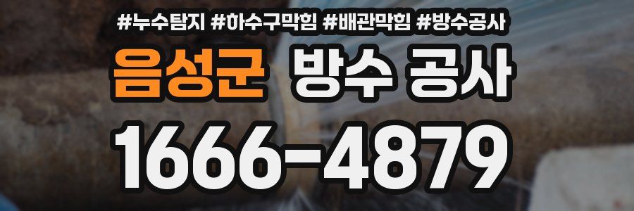 음성군 방수 공사