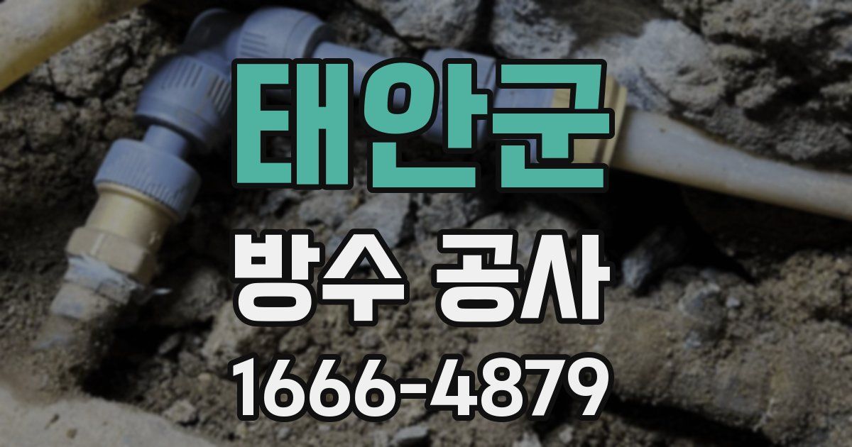 태안군 방수 공사
