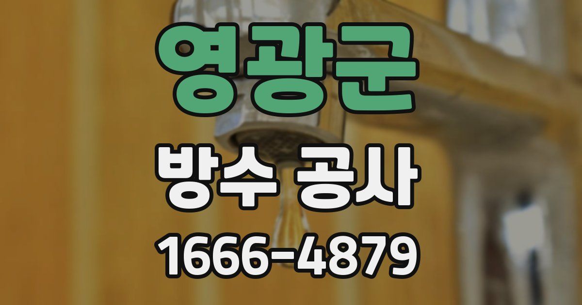 영광군 방수 공사