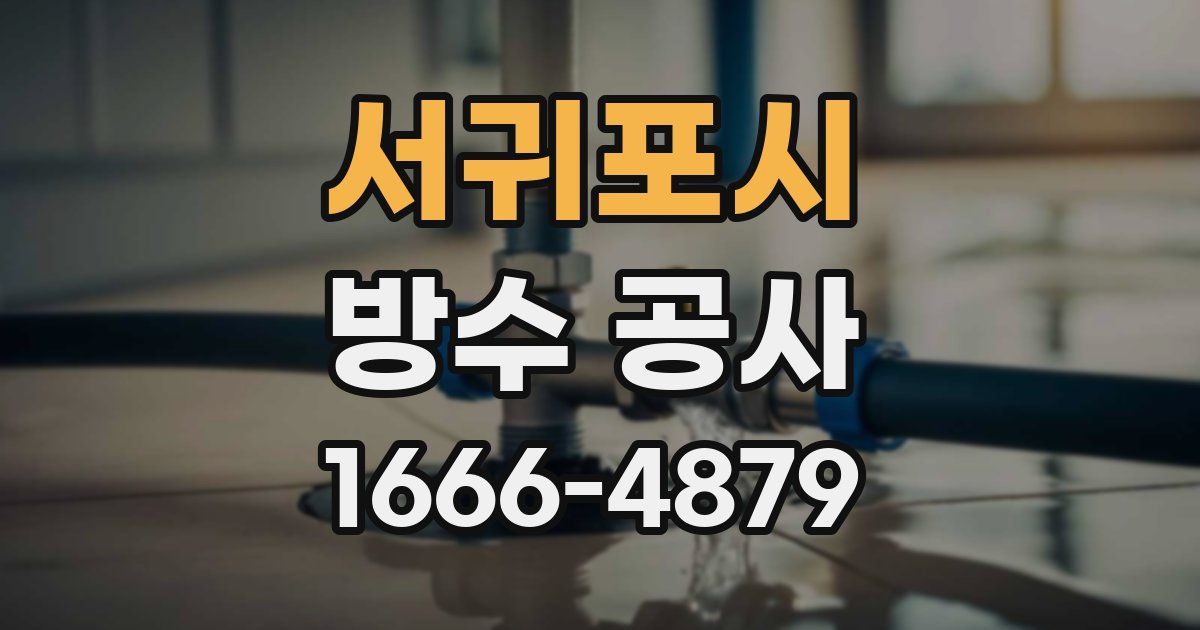 서귀포시 방수 공사