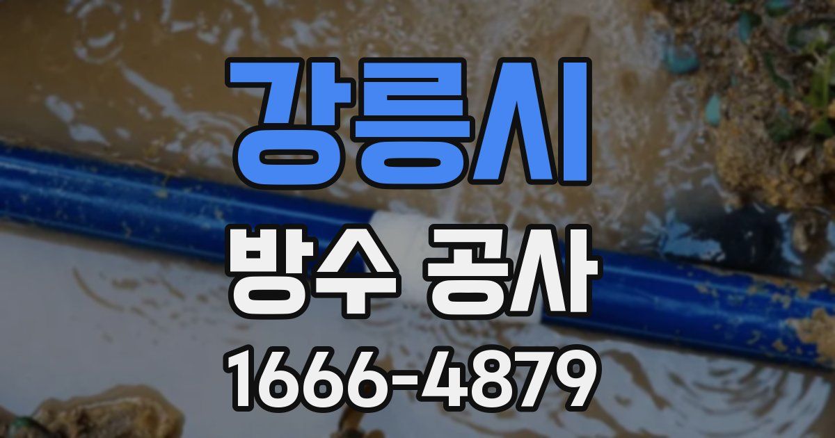 강릉시 방수 공사