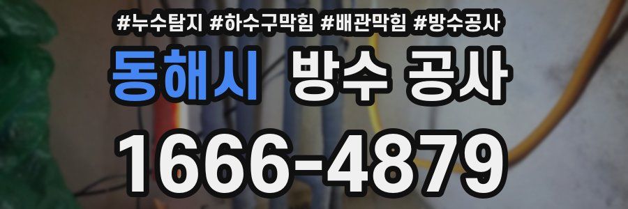동해시 방수 공사