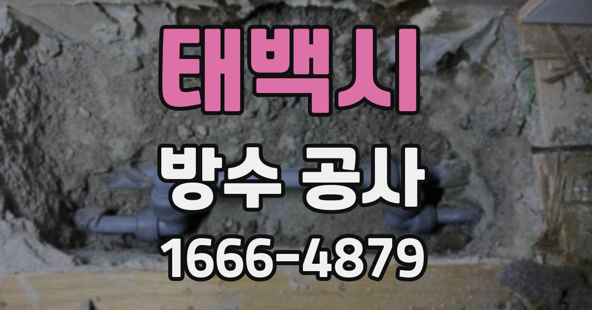 태백시 방수 공사