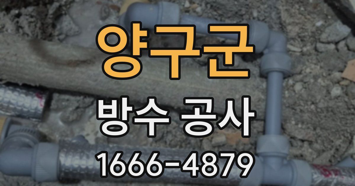 양구군 방수 공사