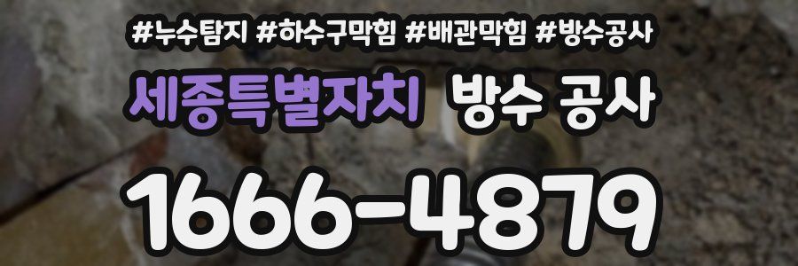 세종특별자치 방수 공사
