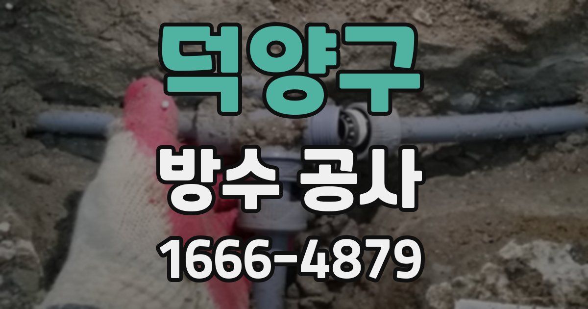 덕양구 방수 공사