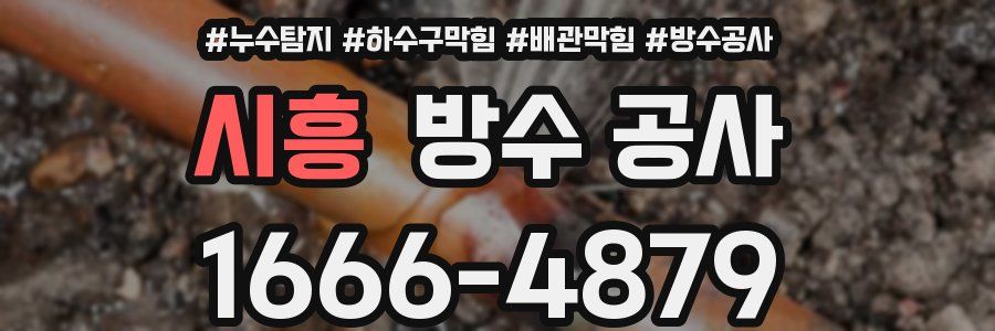 시흥 방수 공사