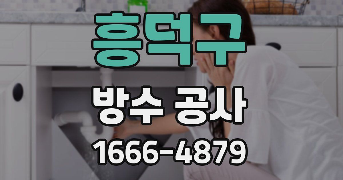 흥덕구 방수 공사