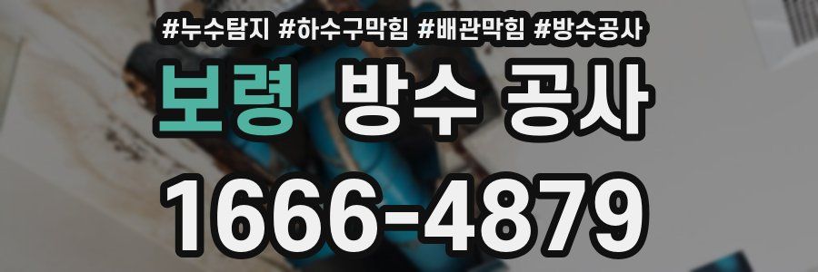 보령 방수 공사