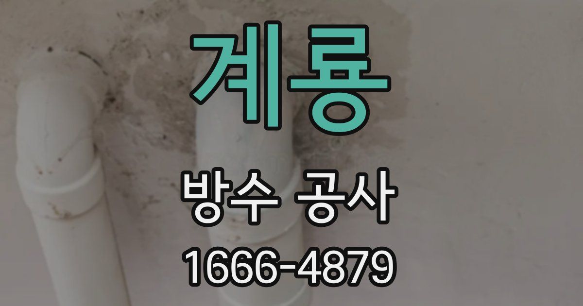 계룡 방수 공사
