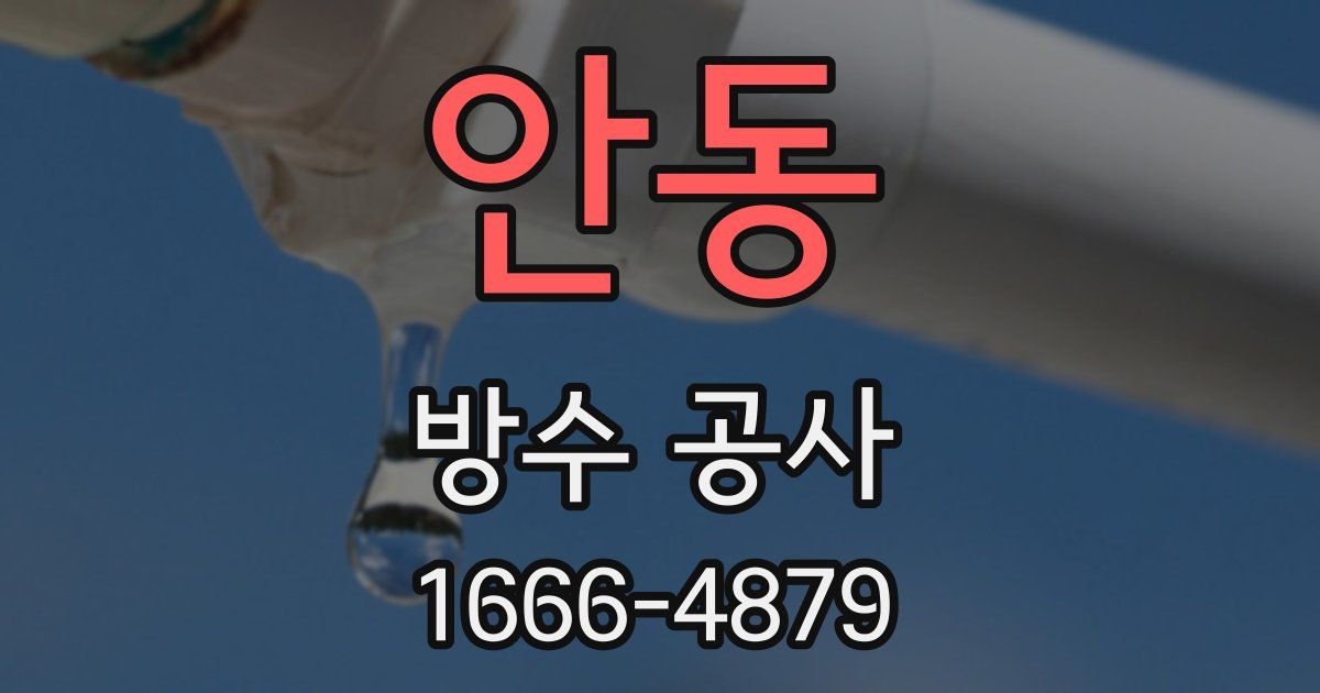 안동 방수 공사
