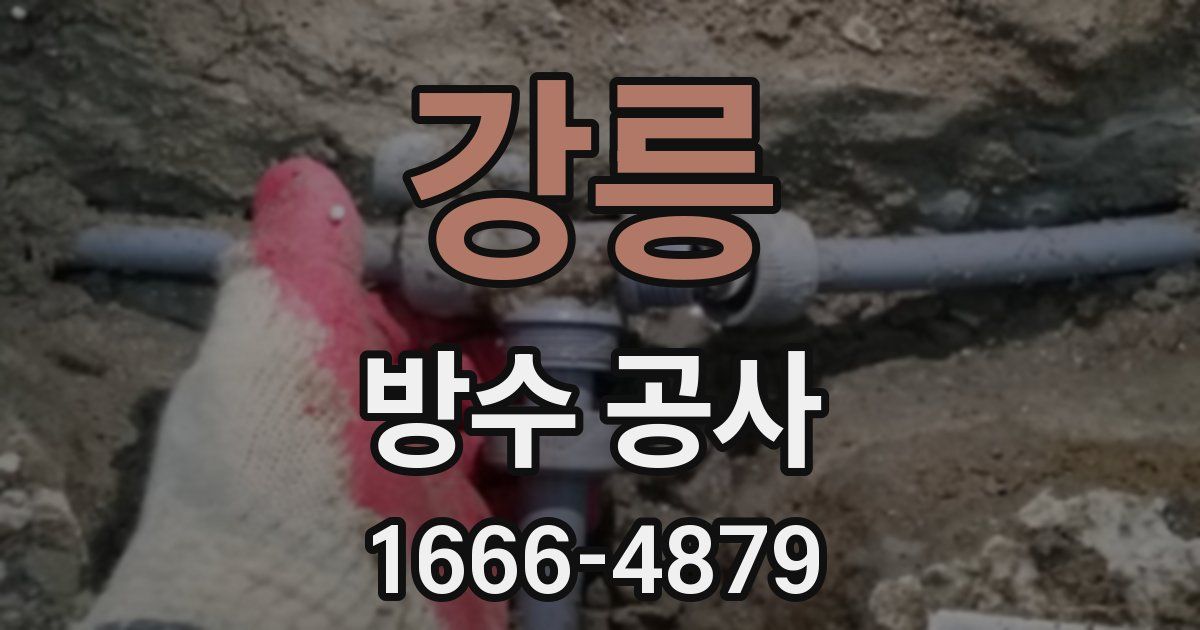 강릉 방수 공사