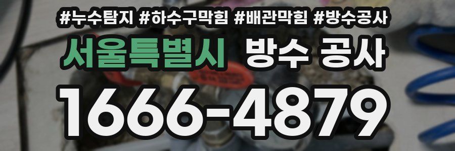 서울특별시 방수 공사