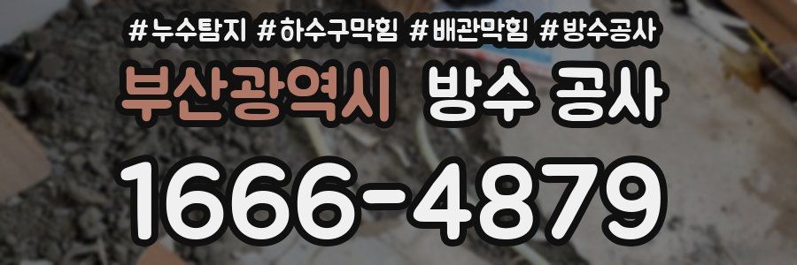 부산광역시 방수 공사