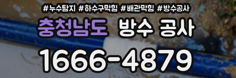 충청남도 방수 공사